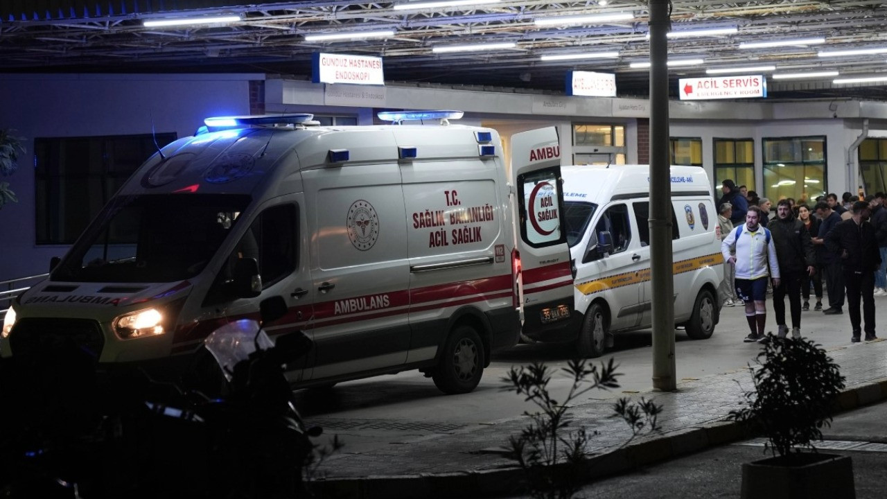 Bisikletin çarptığı kadın hastanelik oldu