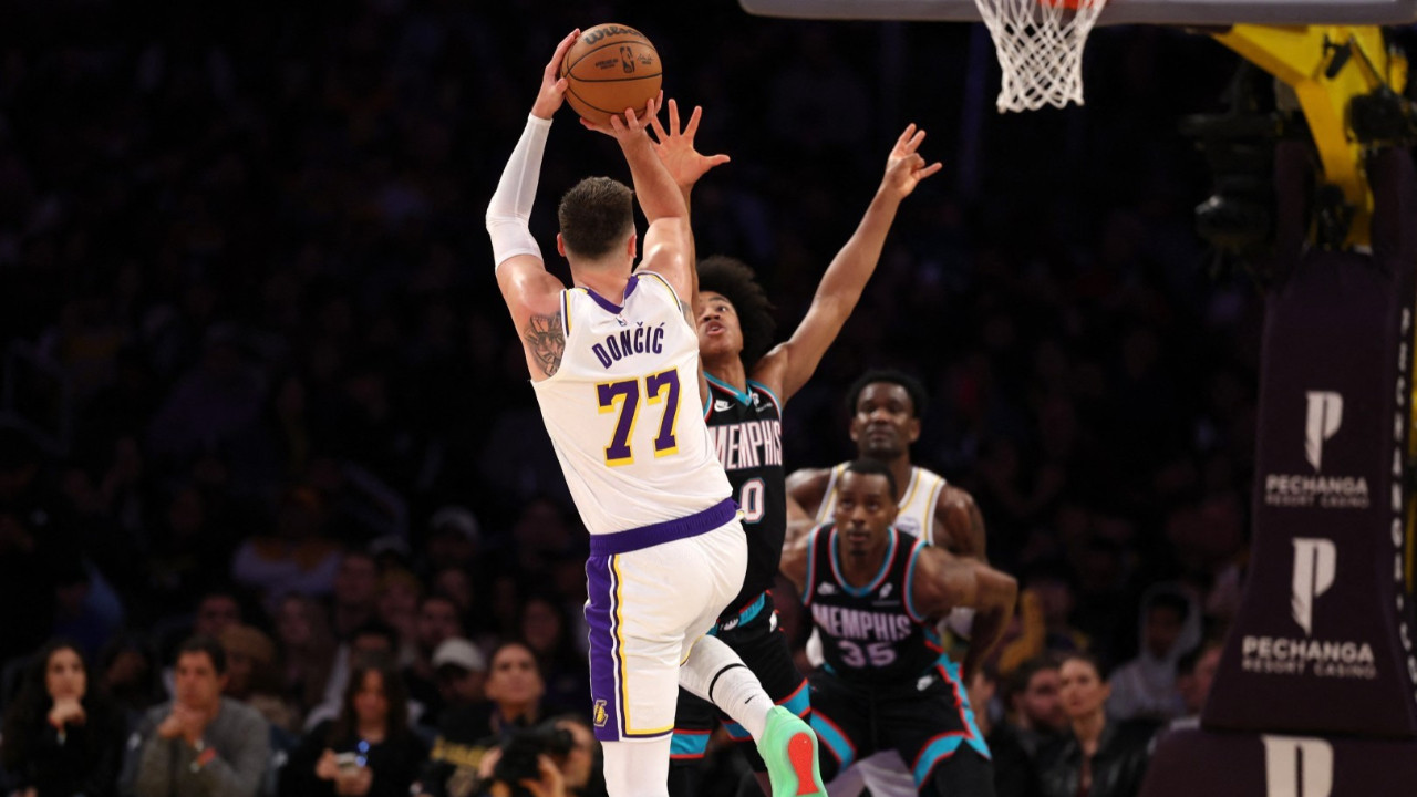 Doncic yıldızlaştı, Lakers kazandı