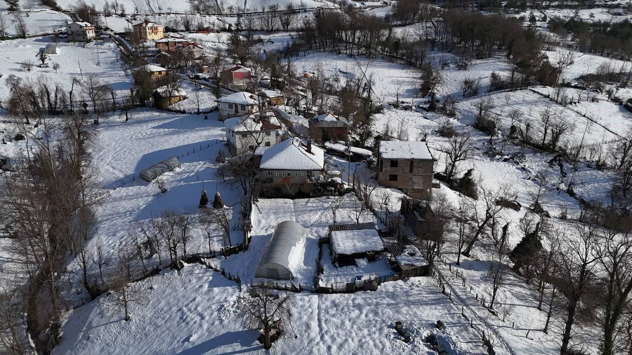 Kar birikintisine dayanamayan seralar çöktü