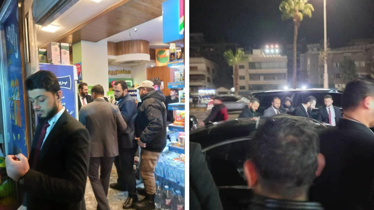 Şam Büyükelçisi paylaştı: Ahmed Şara alışverişte