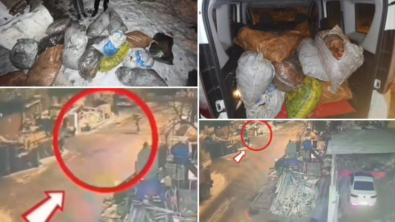 250 bin TL değerinde hurda çaldılar