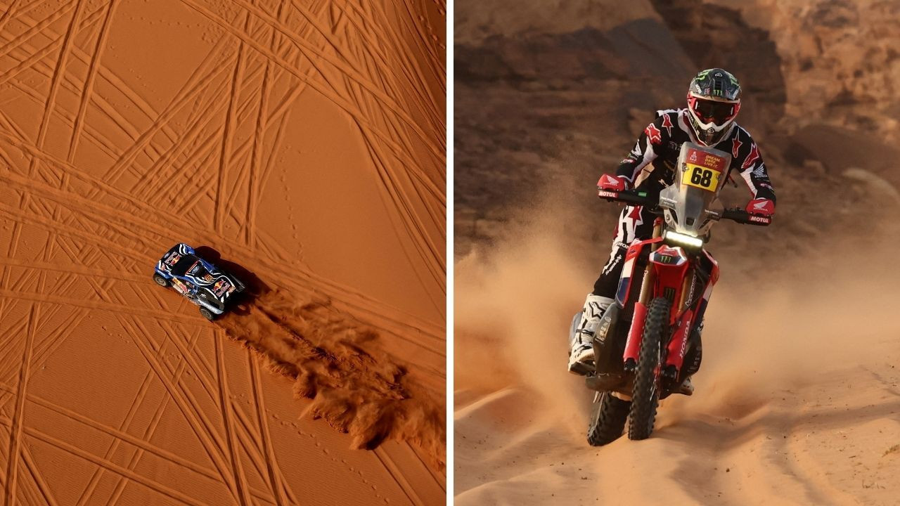 Dakar Rallisi'nde üçüncü etabın kazananları Guthrie ve Schareina