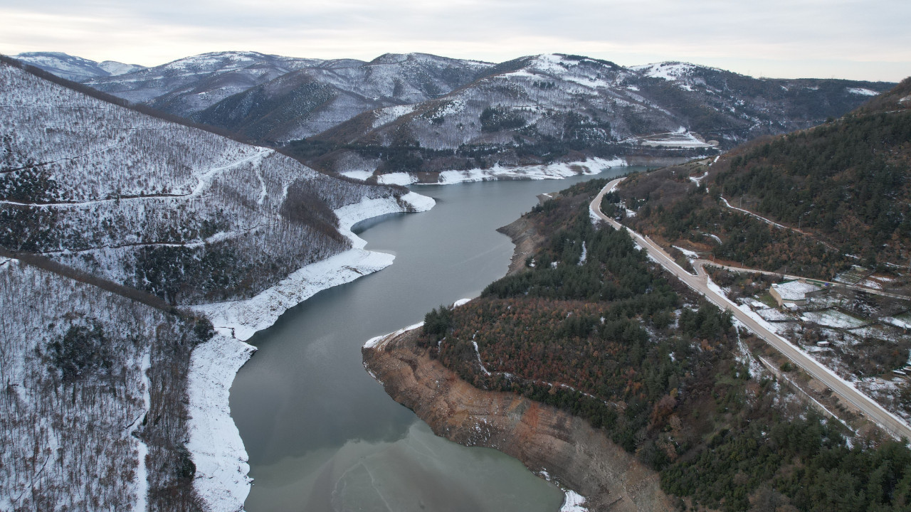 Kar suyu Bursa barajlarına yaradı
