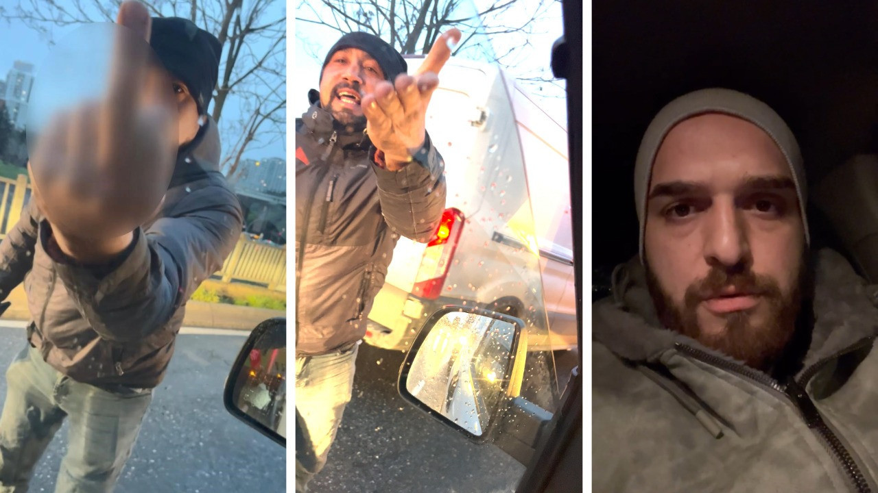 Trafikte tartıştığı sürücüyü tehdit eden şüpheli yakalandı