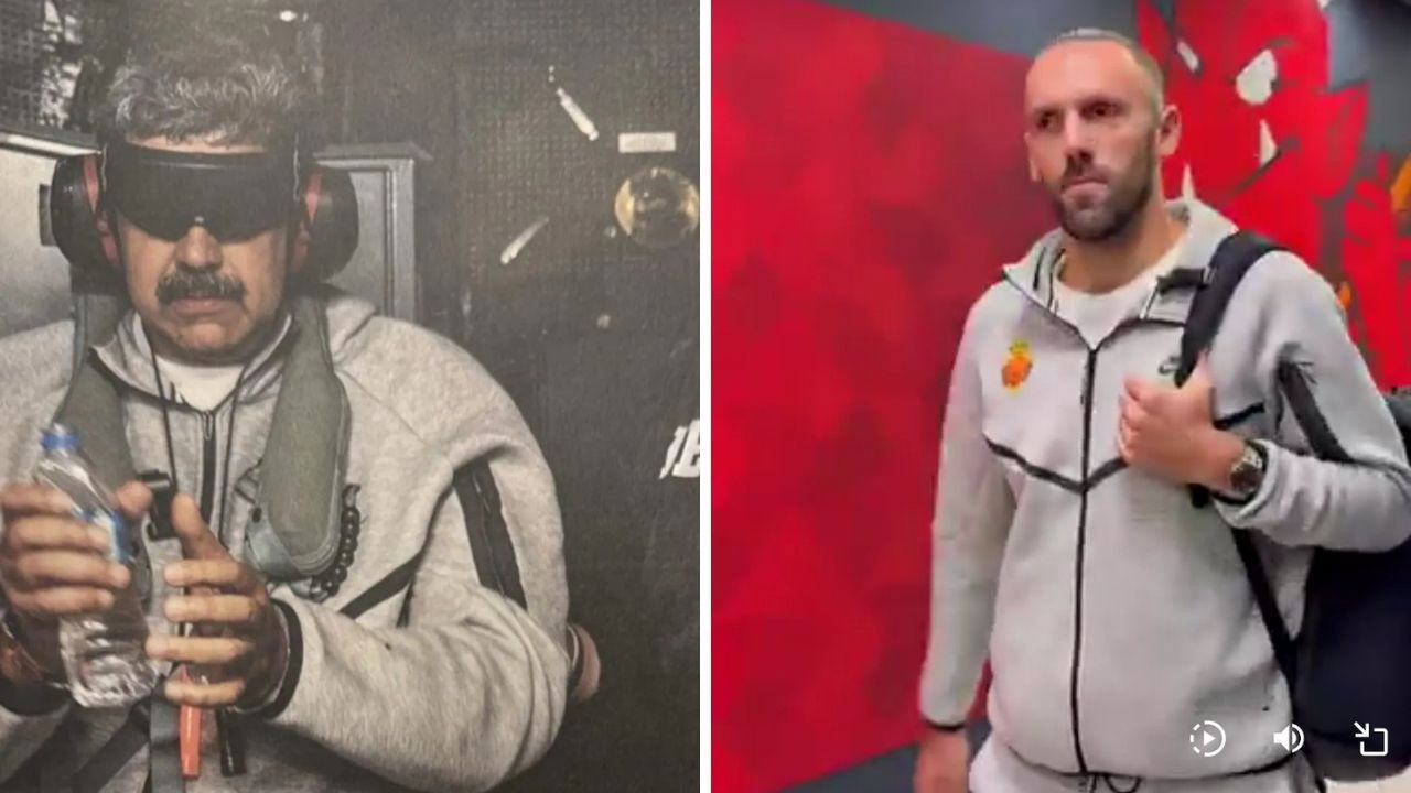 Vedat Muriqi'in takımından Maduro'ya destek: Maça aynı eşofmanla geldiler