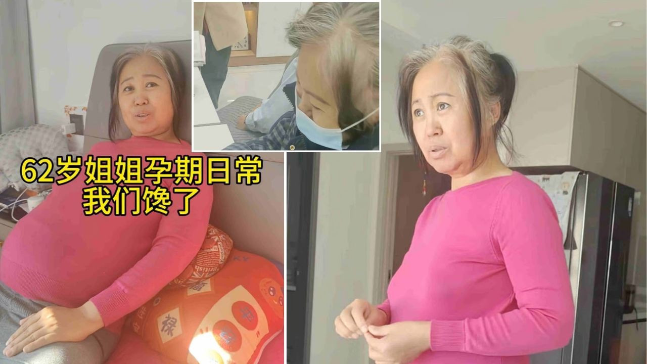 62 yaşında hamile kaldı, sosyal medyayı ikiye böldü