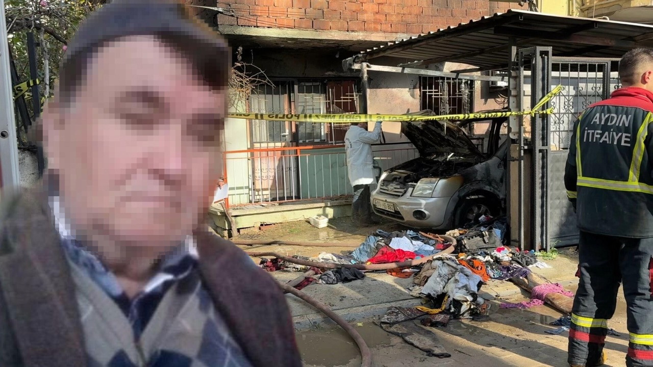 Ev ve aracını ateşe verip, av tüfeğiyle kendisini vurdu