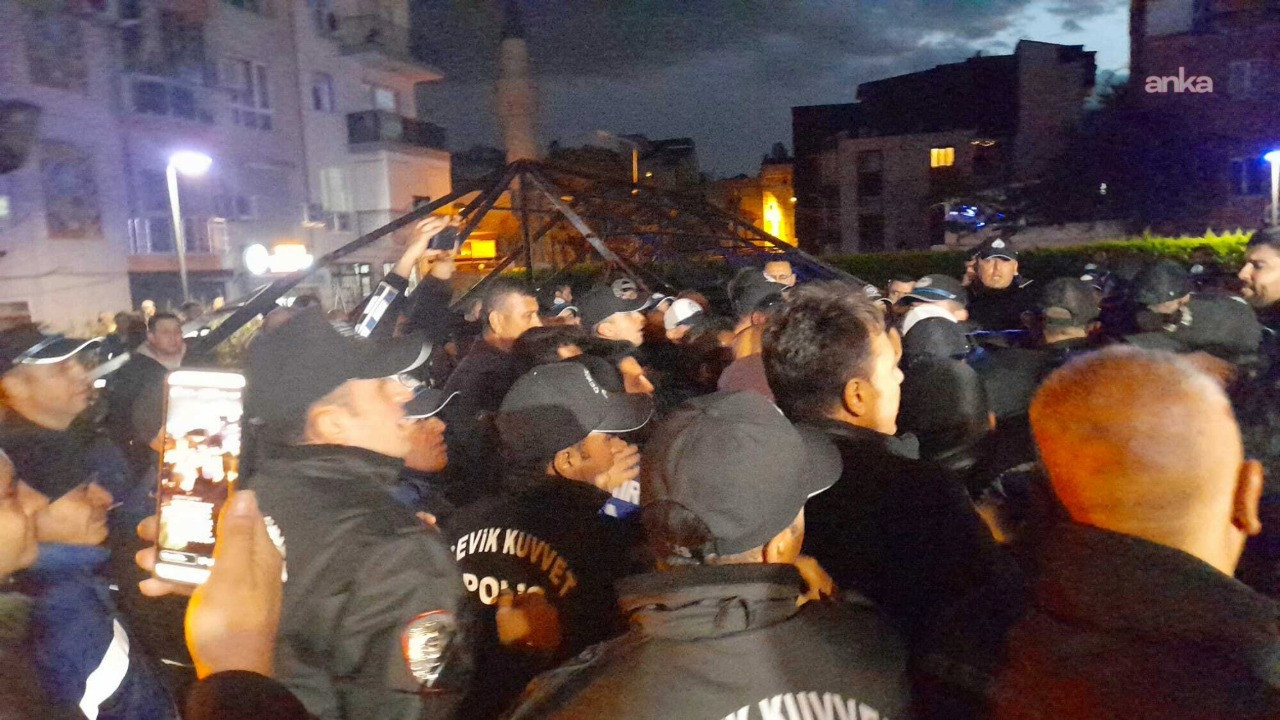 Aydın'da iki belediye arasında gerginlik: Tansiyon yükseldi, polis müdahale etti