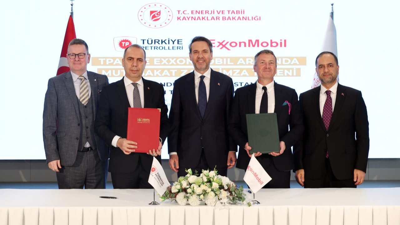 TPAO'dan ABD'li ExxonMobil'le enerji anlaşması