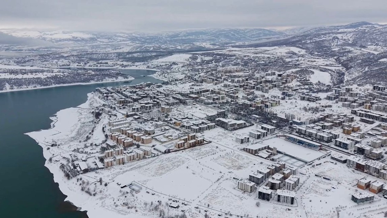 Tunceli'de eğitime 'kar' engeli