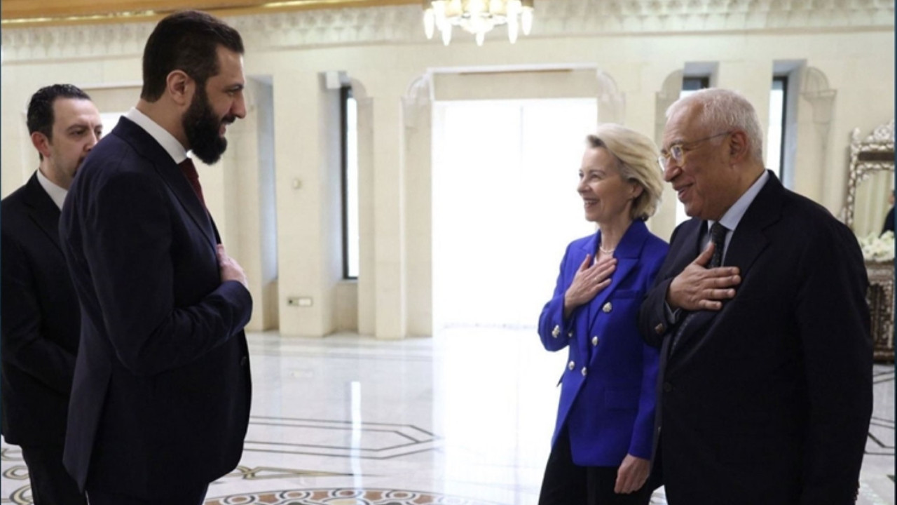 AB liderlerinden Şam'a ziyaret