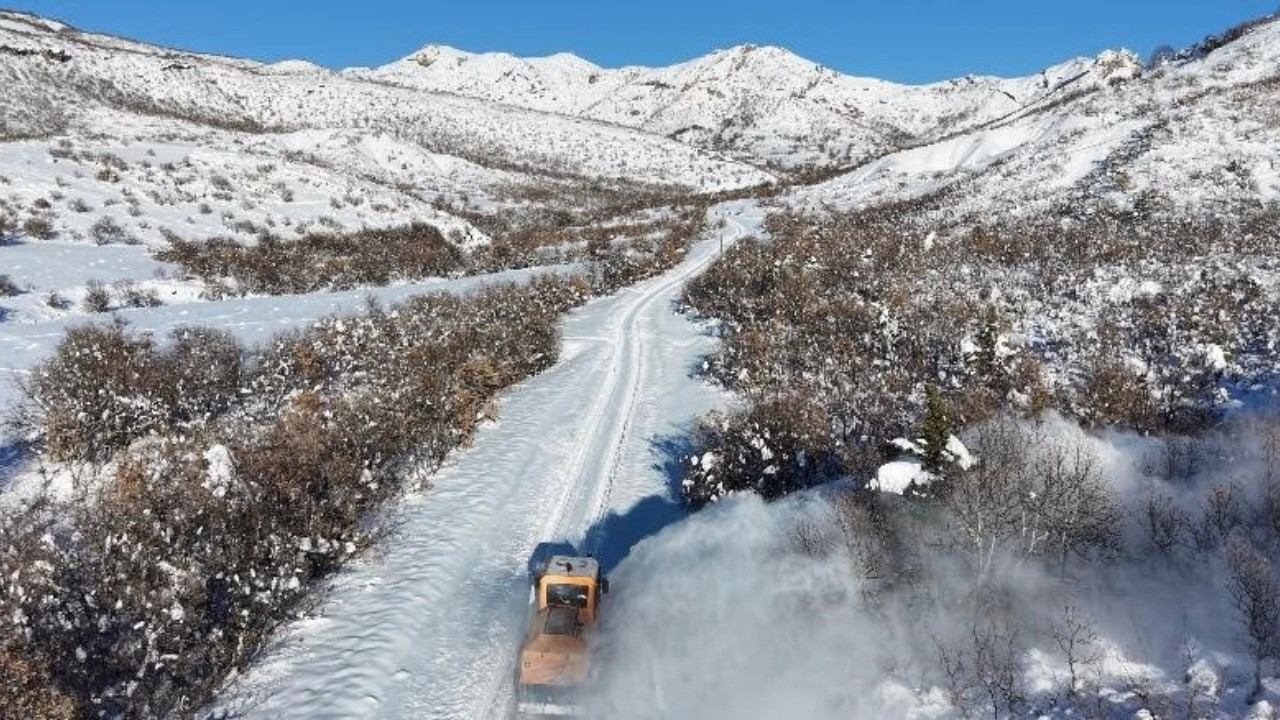 Tunceli'de 123 köye ulaşılamıyor