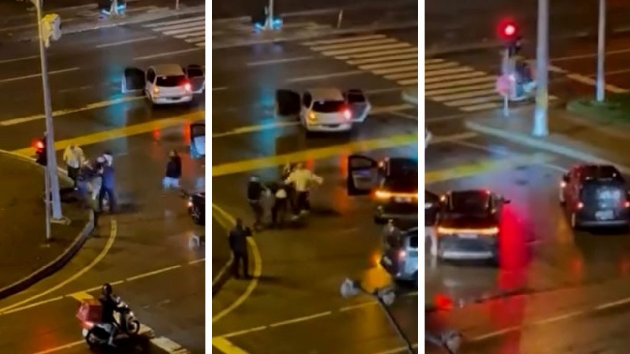 Kaza sonrası dehşet: Sürücüyü araçtan indirip dövdüler