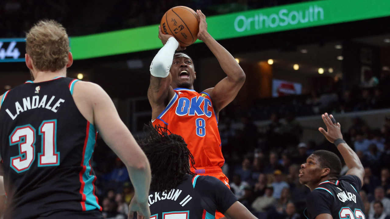 Thunder’dan Memphis’te unutulmaz geri dönüş: 116-117
