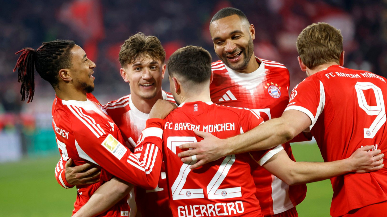 Bayern Münih'ten 8 gollü galibiyet: Wolfsburg'u dağıttı