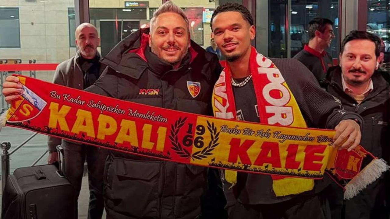 Manchester City'den Kayseri'ye geldi