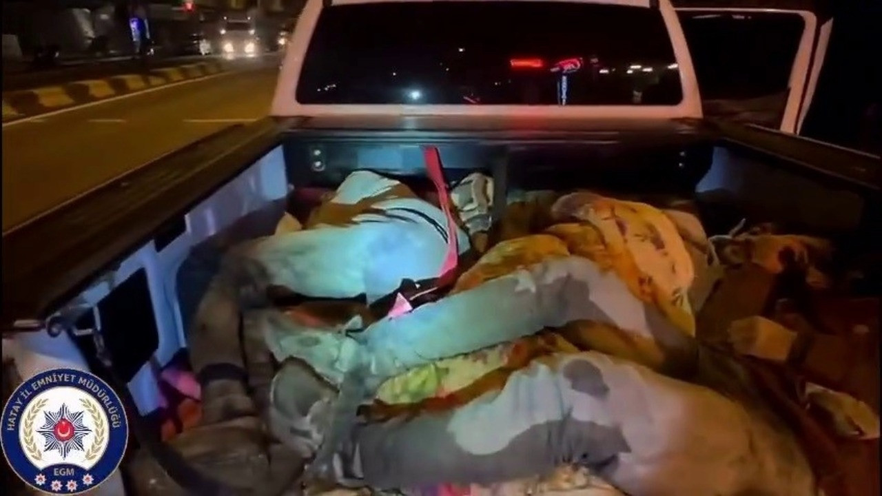 Araçtan 8 göçmen çıktı: 2 organizatör tutuklandı