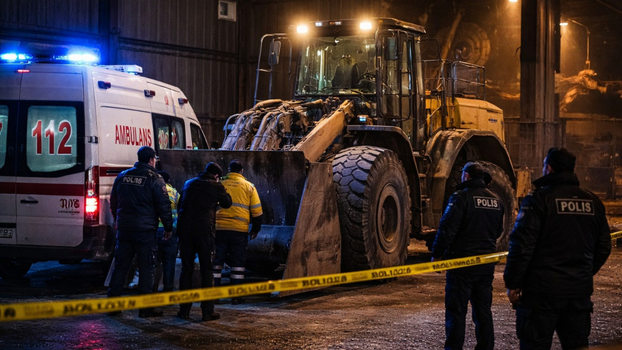 Asit fabrikasında şüpheli ölüm