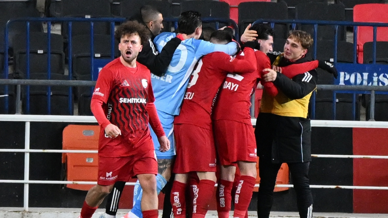 Gaziantep FK, Kocaelispor karşısında 10 kişiyle kazandı: 1-0