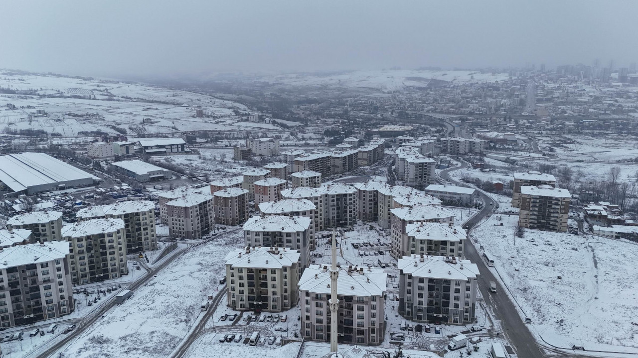 Samsun'u Balkan soğuğu vurdu: Kar kalınlığı 50 santime ulaştı