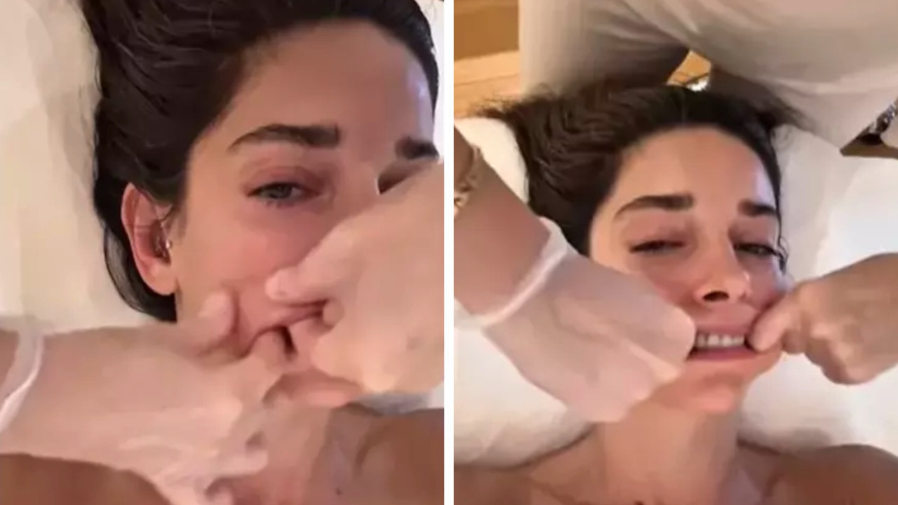 Elvin Levinler ağzının içine masaj yaptırdı