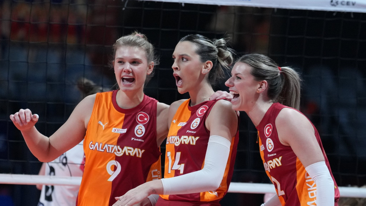 Galatasaray Daikin, CEV Kupası'nda play-off'a yükseldi