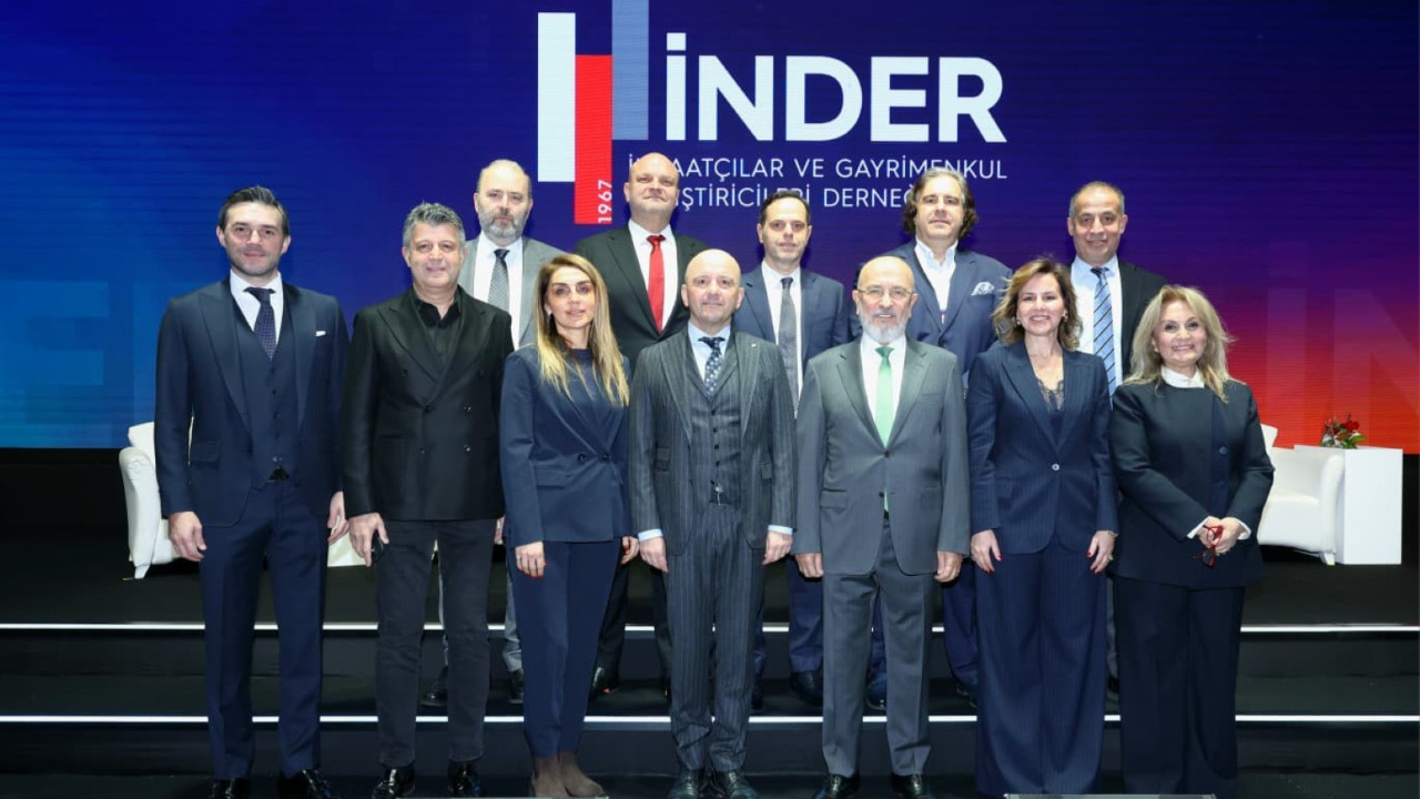 Gayrimenkul sektörü İNDER'in zirvesinde bir araya geldi