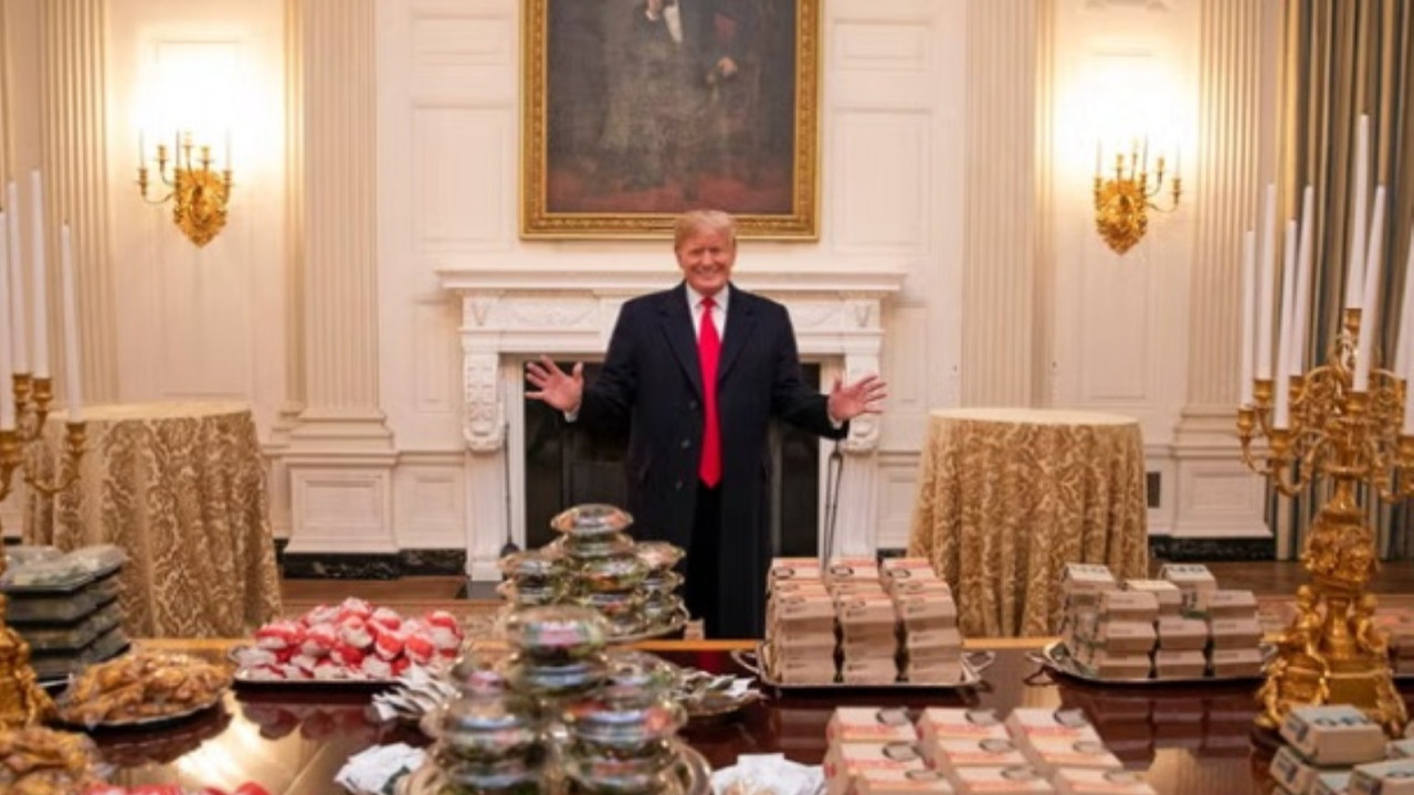 Trump'ın beslenme düzeni: 'Nasıl hayatta kaldığını bilmiyorum'