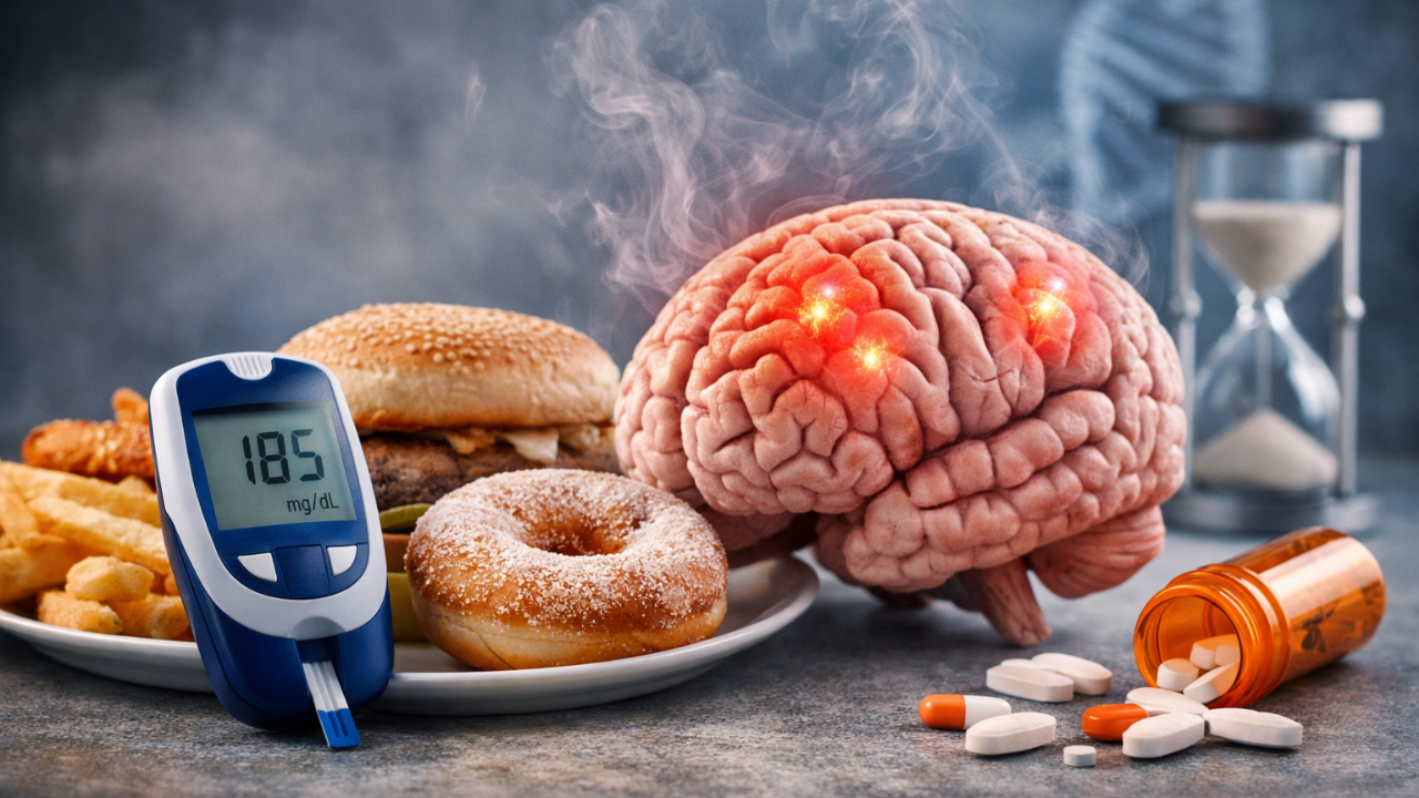 Alzheimer riskinde yeni şüpheli: Yemek sonrası kan şekeri