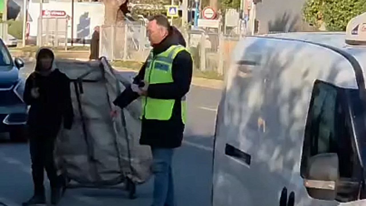 Aydın'da trafik polisine tepki çeken görevlendirme