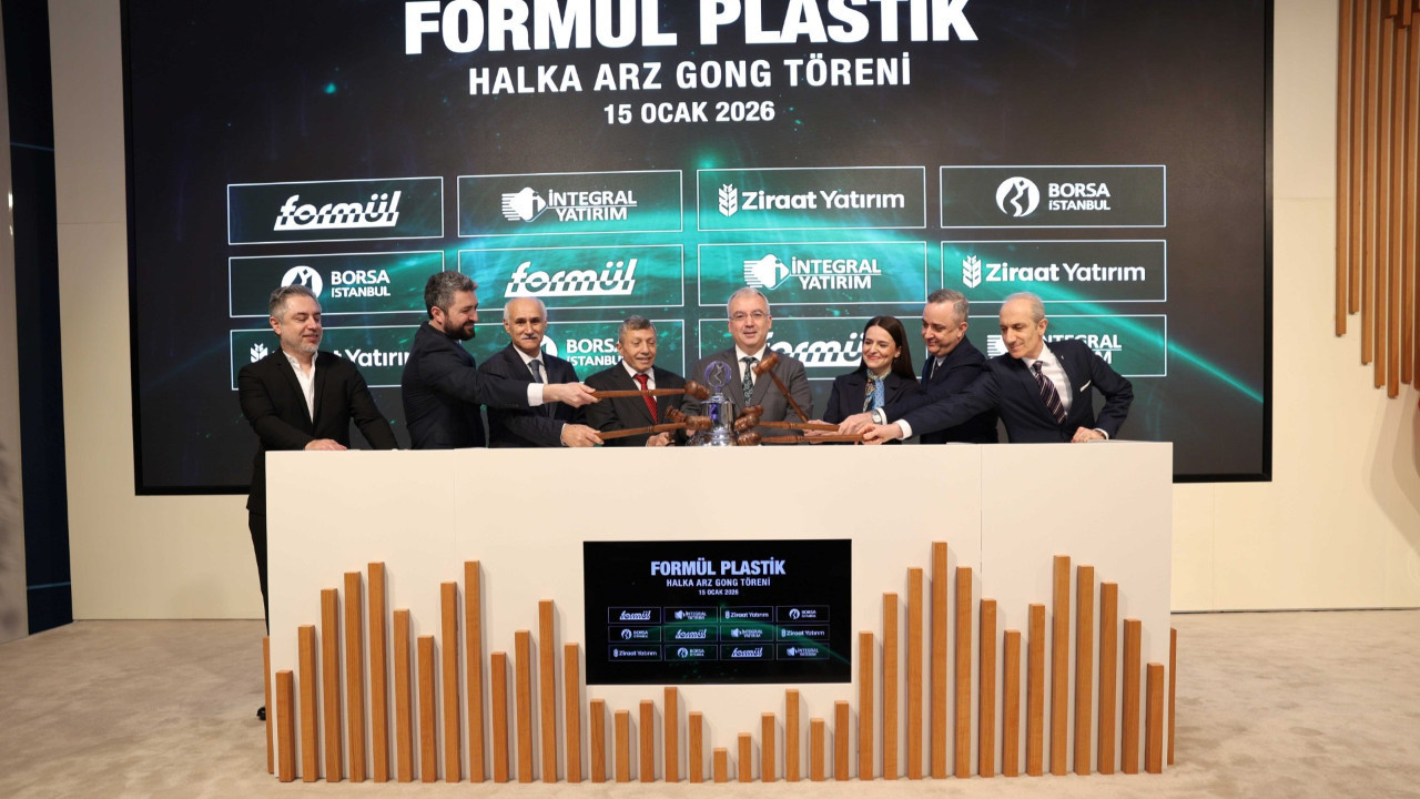 Borsa İstanbul'da gong Formül Plastik için çaldı