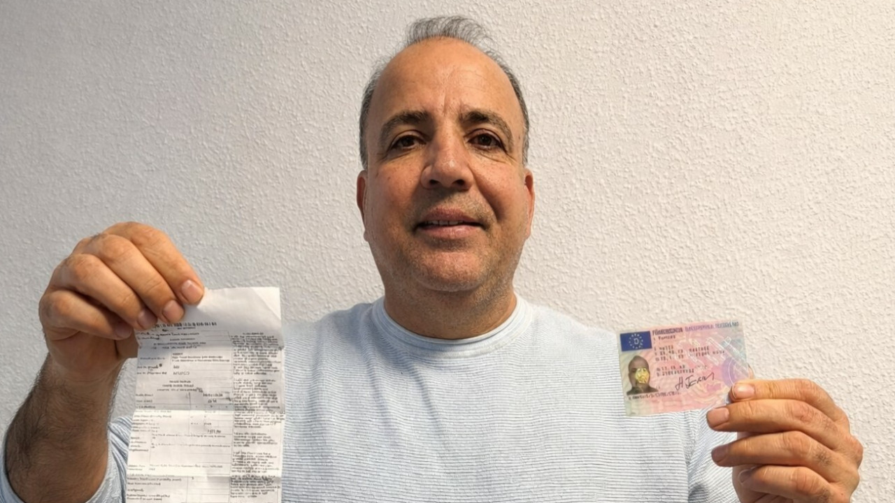 Alman ehliyeti geçersiz sayıldı, ceza yedi