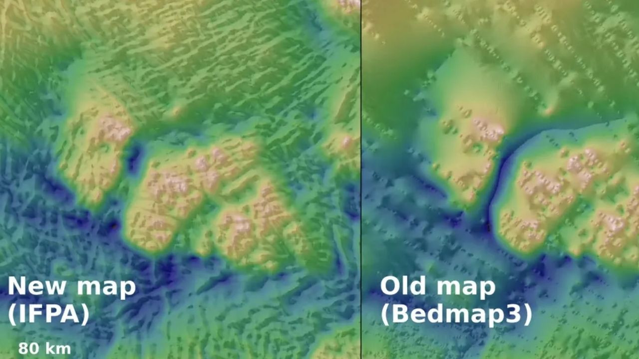 İlk kez haritalandırıldı: Antarktika'nın altındaki dünya ortaya çıktı