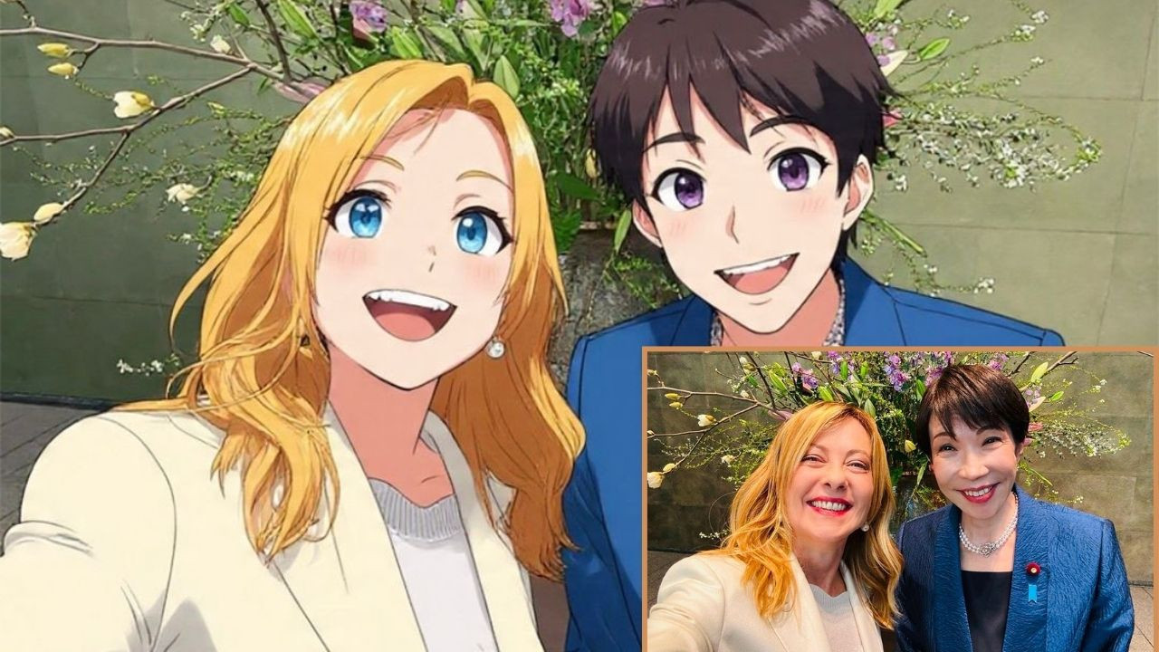 Meloni'den Japon mevkidaşına anime sürprizi