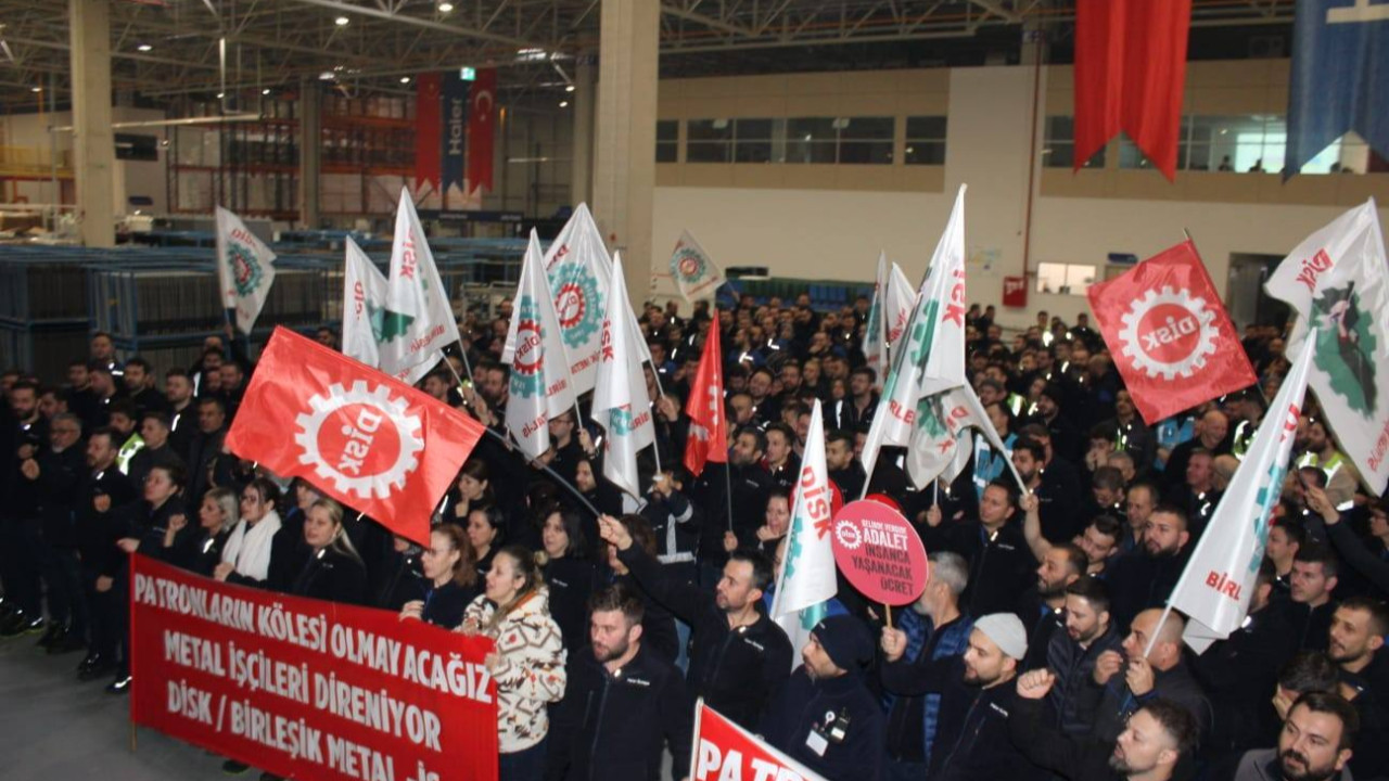 Metal işçilerinin eylemleri sürüyor