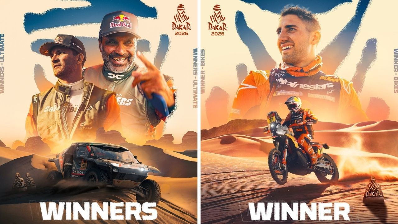 2026 Dakar Rallisi’ni kazananlar Al-Attiyah ve Benavides