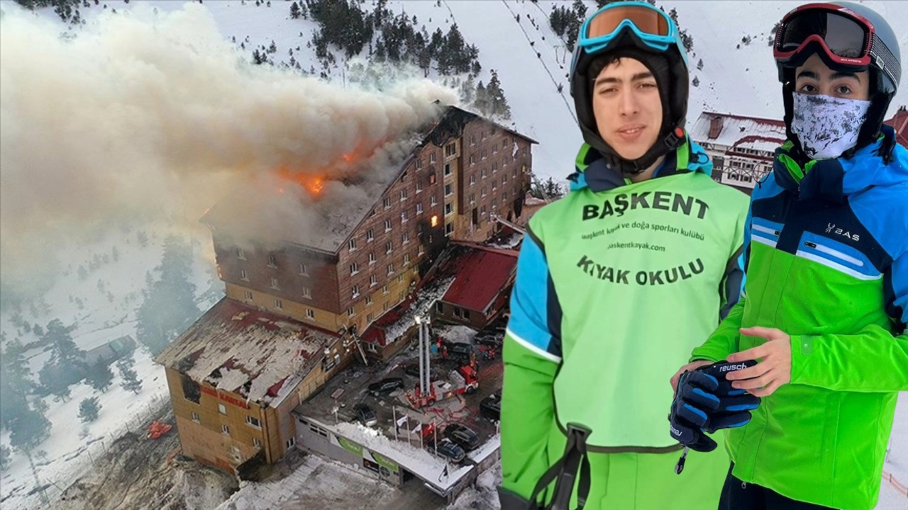 Kartalkaya yangınında ölen 2 çocuk için kayak eğitmenleri hakkında suç duyurusu