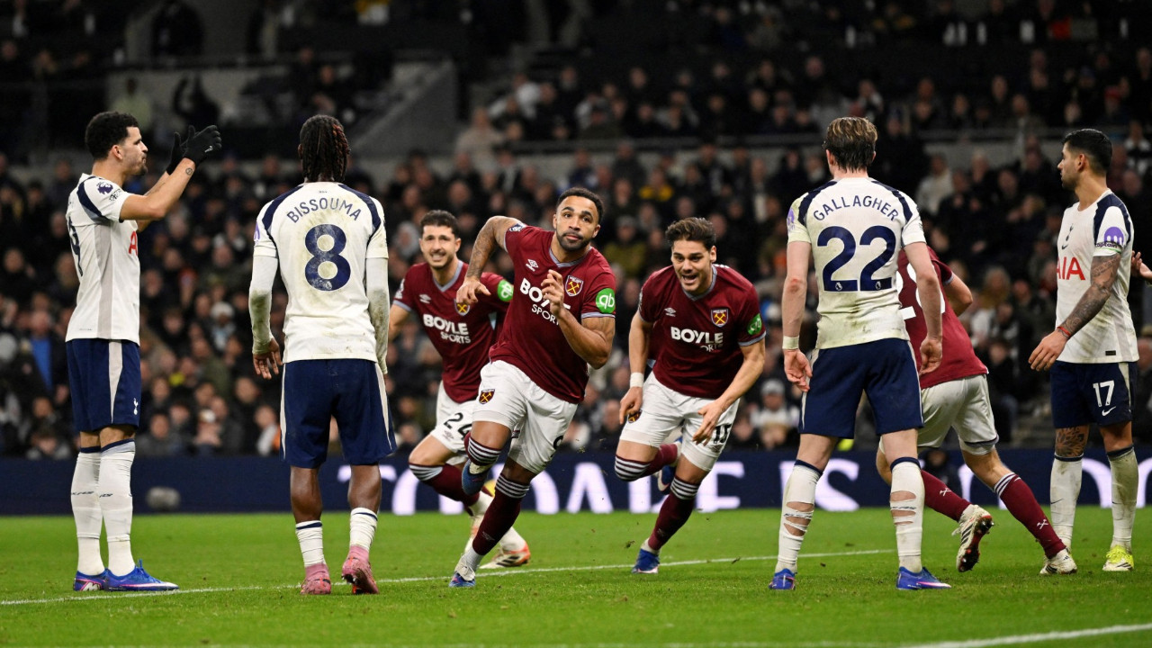 Tottenham'a evinde West Ham darbesi: 90+3'te kahroldular