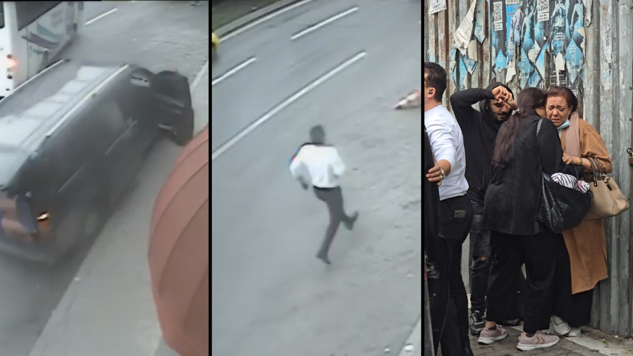 İçinde turistler vardı: Şoförsüz minibüs bir anda hareket etti