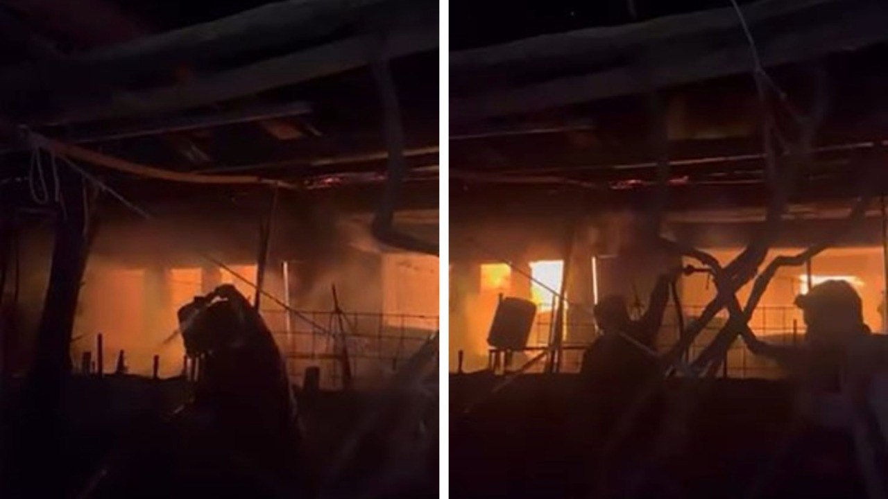 Yangında 71 yaşındaki adam öldü