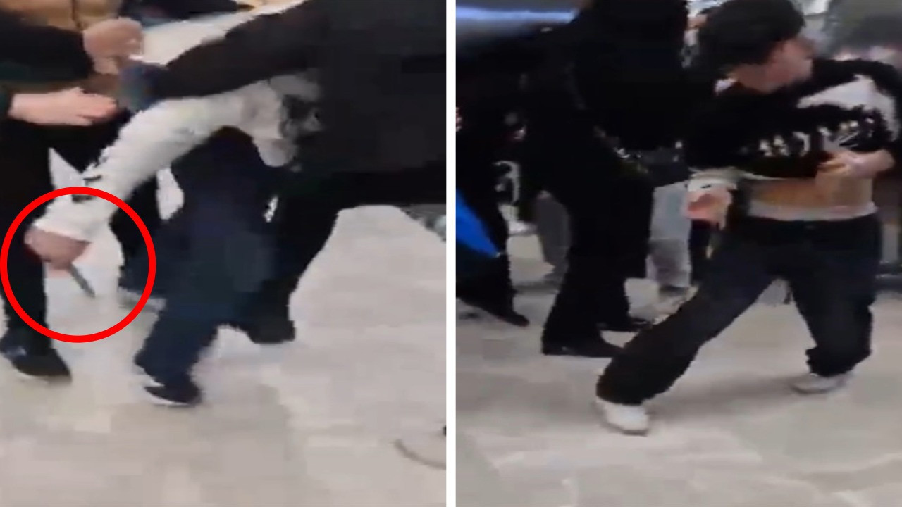 1 çocuğun bıçakla yaralandığı kavgada 2 çocuk tutuklandı