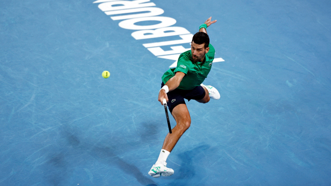 Djokovic’ten Avustralya Açık’a güçlü başlangıç: Melbourne'de dalya!
