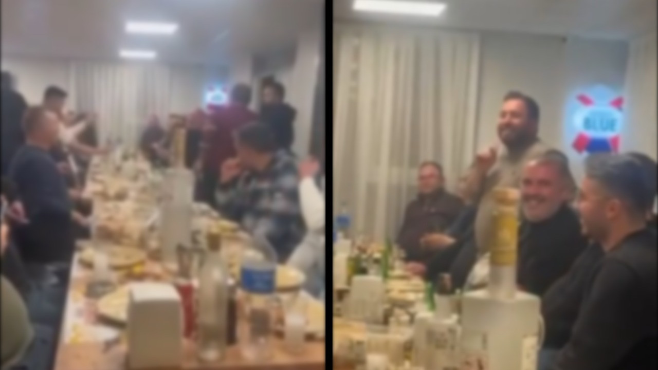 İçki sofrasında sela okundu: MHP görevden aldı