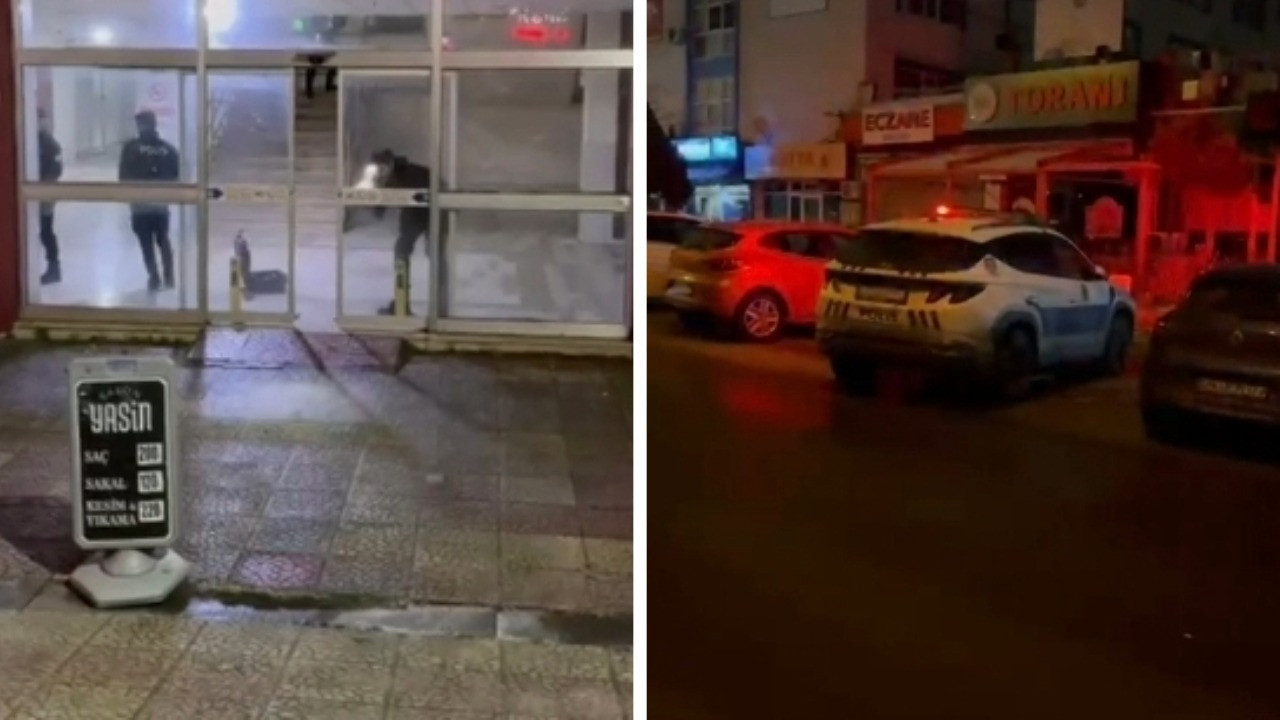 Taksiyle gelip iş yerine ateş açtı