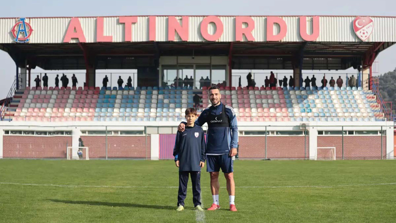 Baba ve oğlu, Altınordu’da buluştu