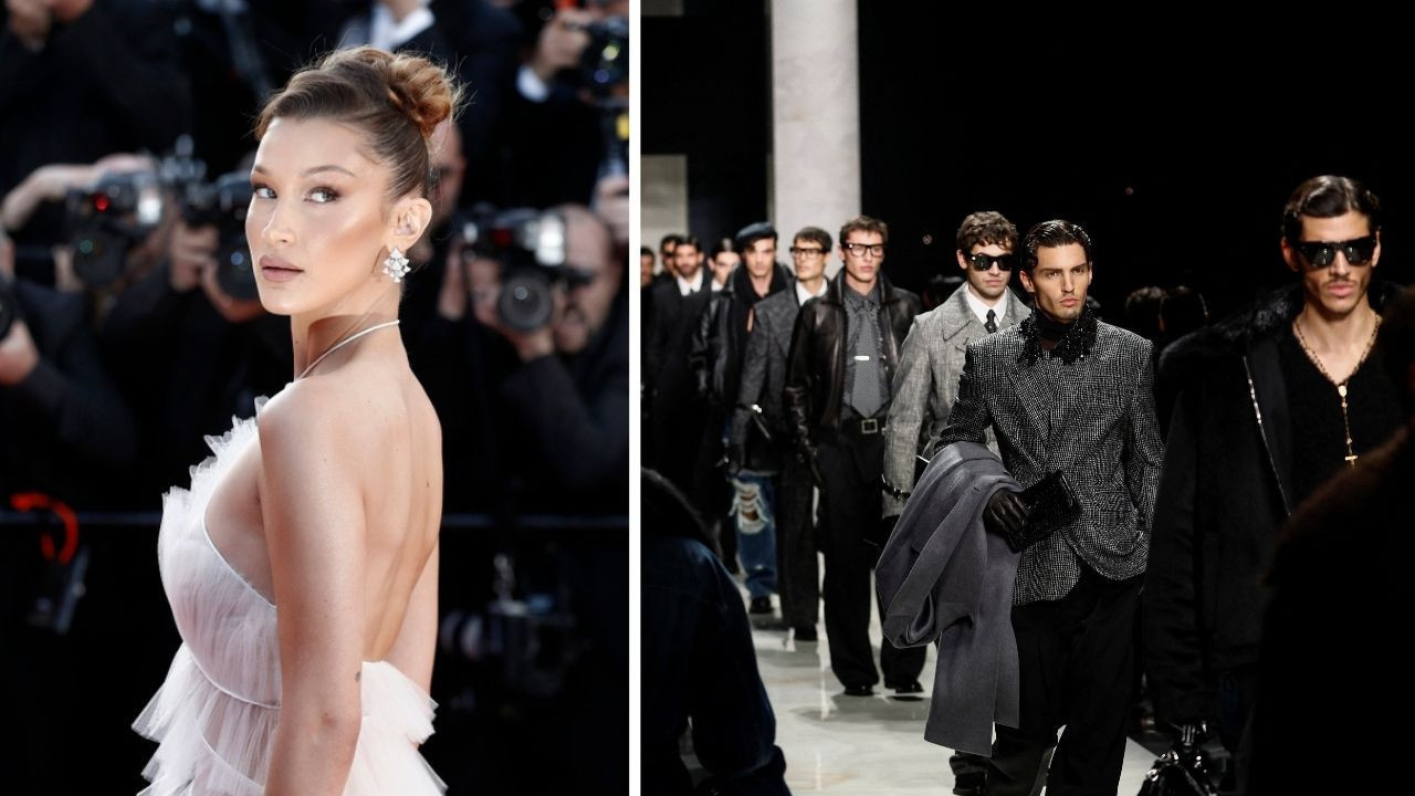 Bella Hadid, moda devine isyan etti
