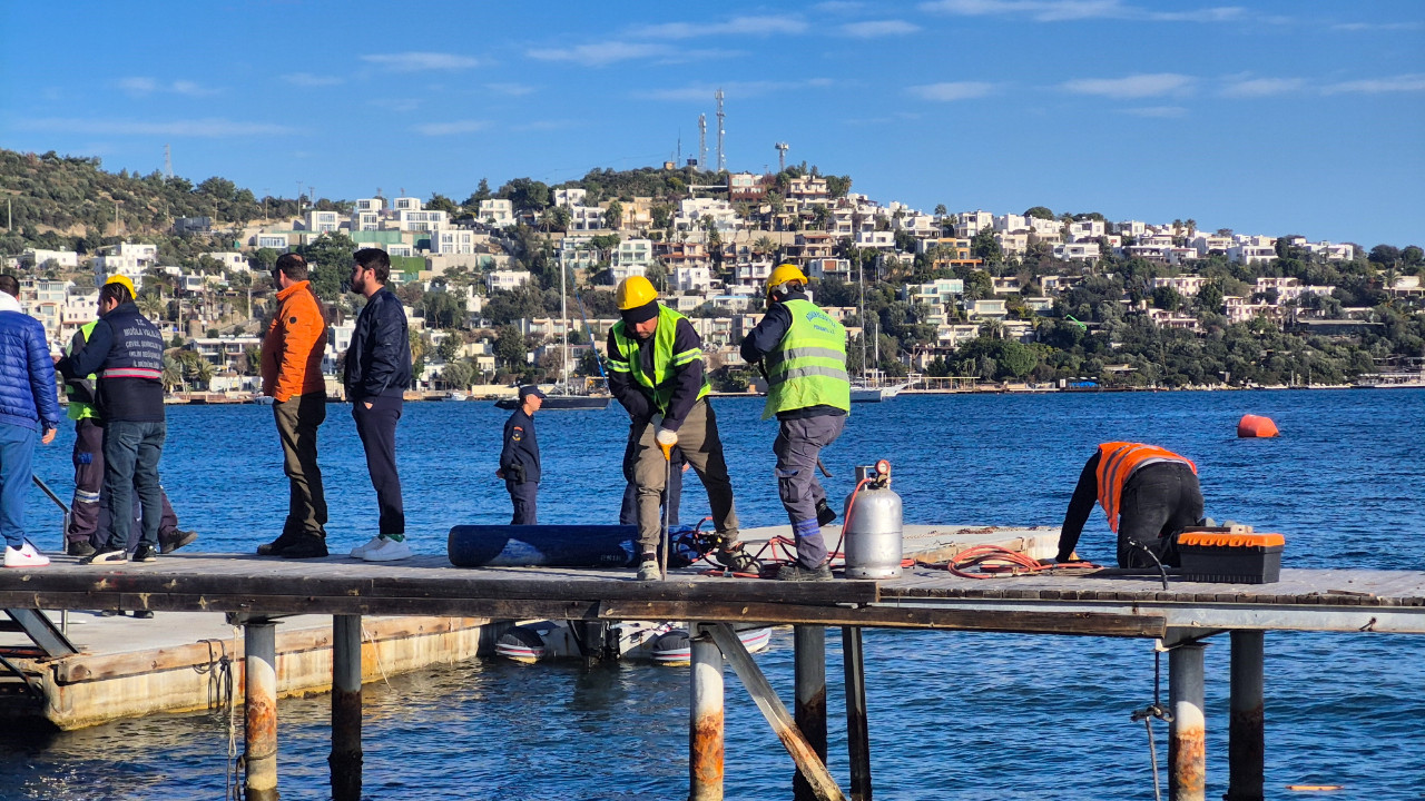 Bodrum'daki kaçak yapı yıkılıyor