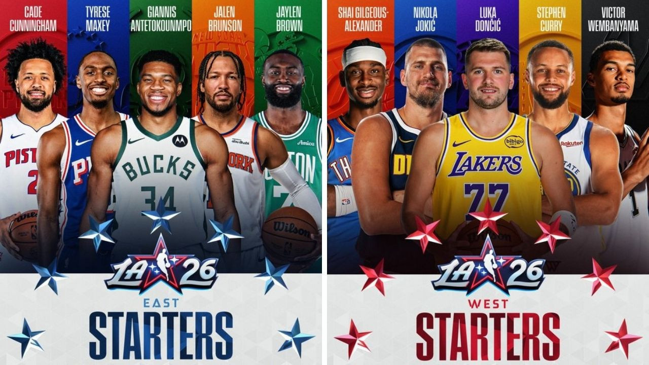 NBA All-Star'da ilk 5'ler belli oldu: LeBron'un serisi bitti, Alperen gerilerde kaldı
