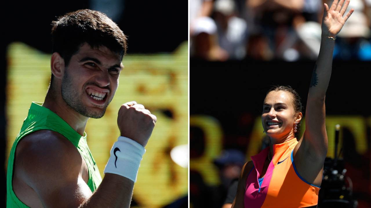 Carlos Alcaraz ve Aryna Sabalenka, Avustralya Açık’ta 3. tura yükseldi