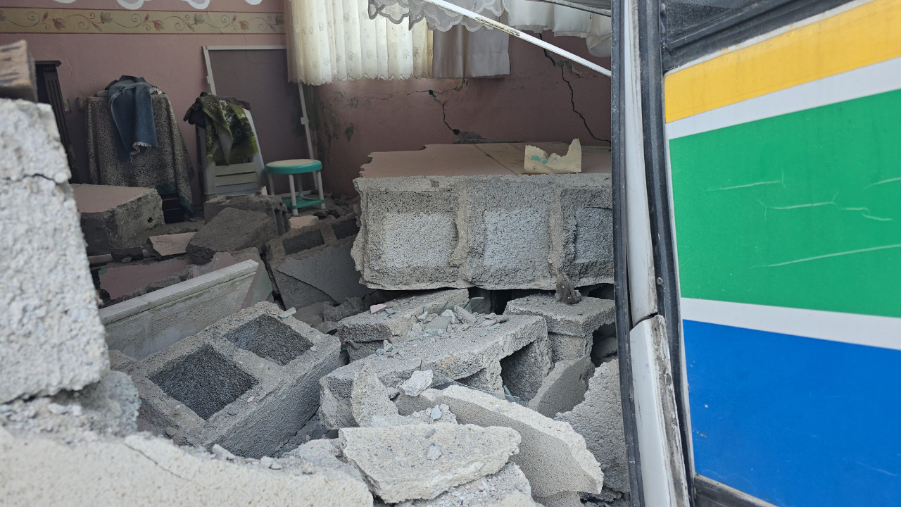 Faciadan dönüldü: Bir anda evin içine daldı